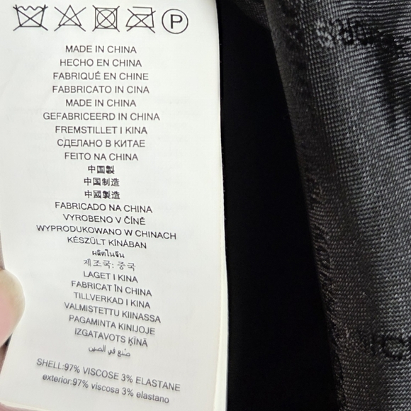 Micheal Kors Black Women's Blazer with Belt Size 8 - Picture 6 of 11